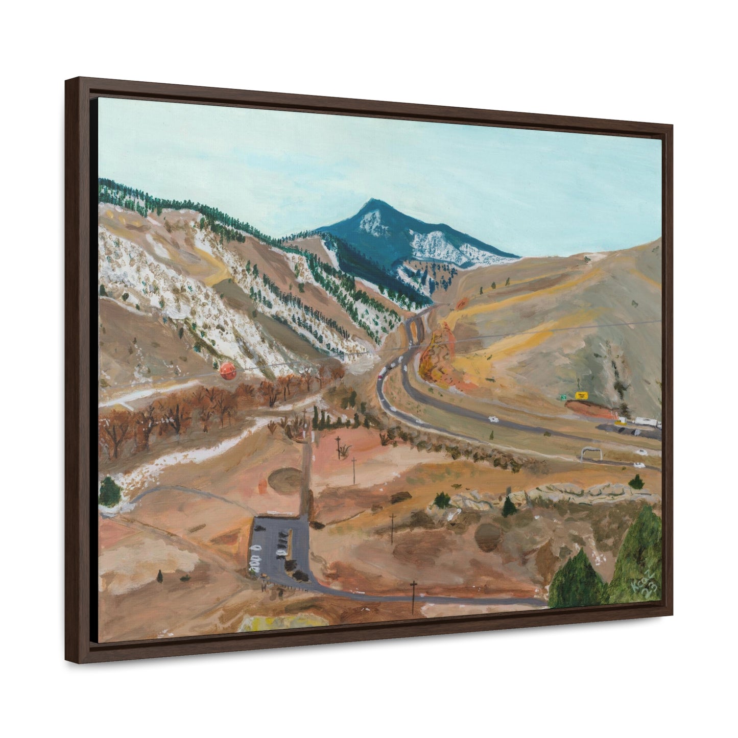 Framed canvas