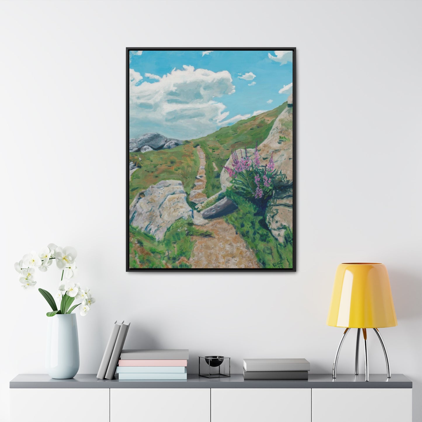 Framed canvas