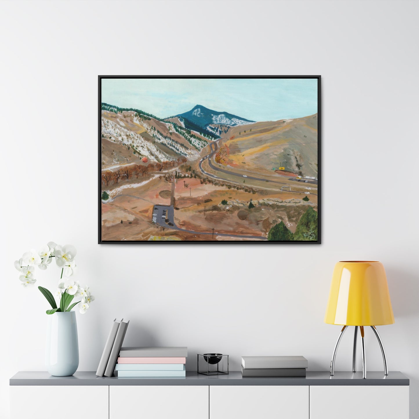 Framed canvas