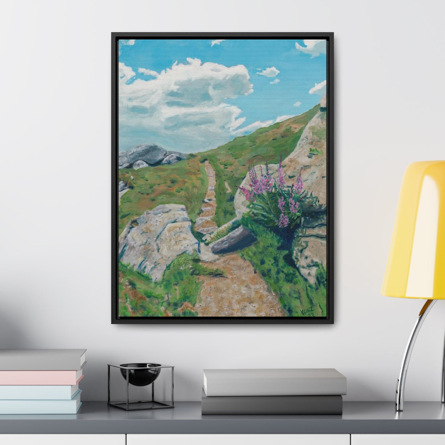 Framed canvas