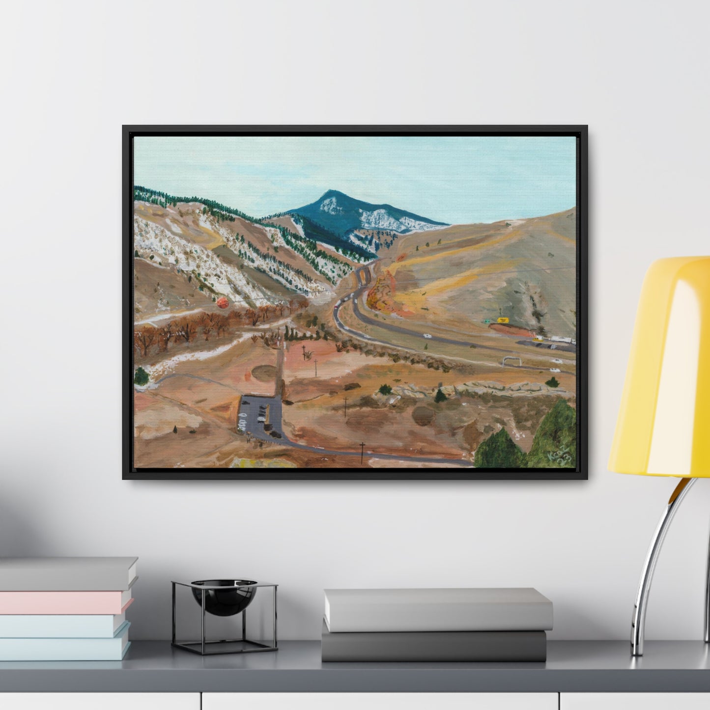 Framed canvas