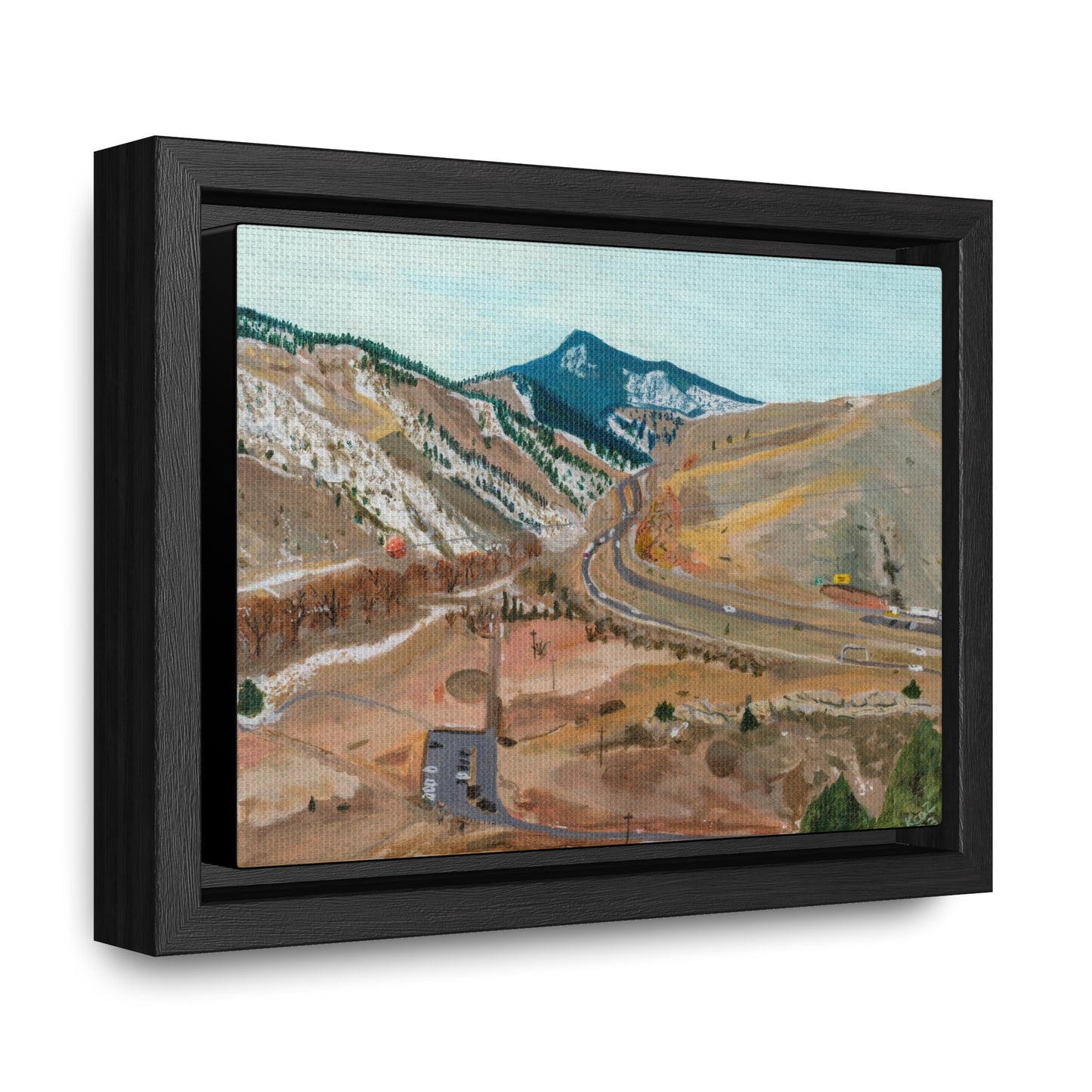 Framed canvas
