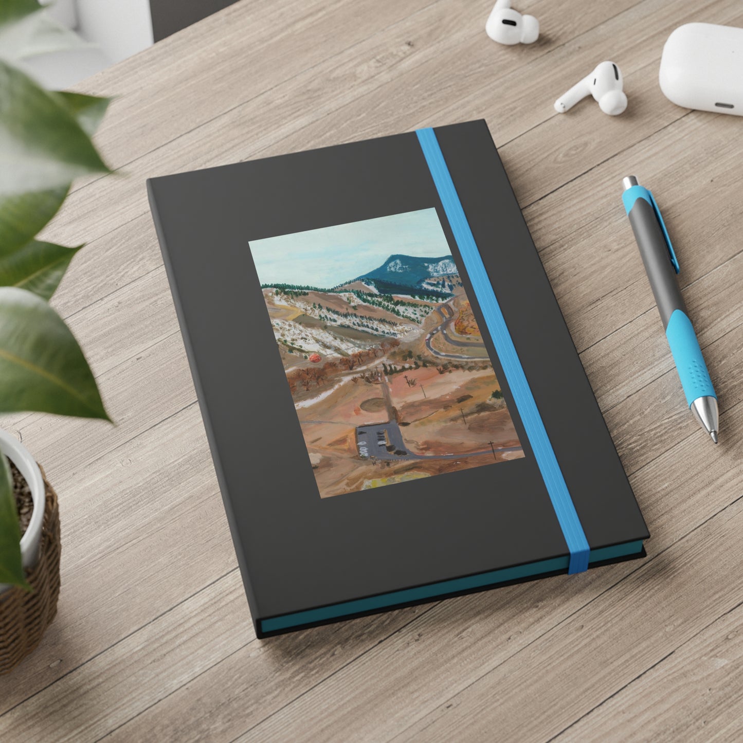 Color Contrast Notebook - Ruled