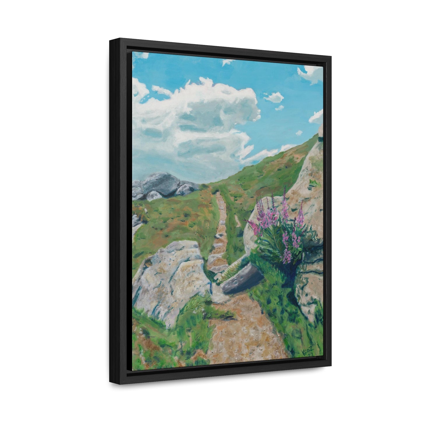 Framed canvas