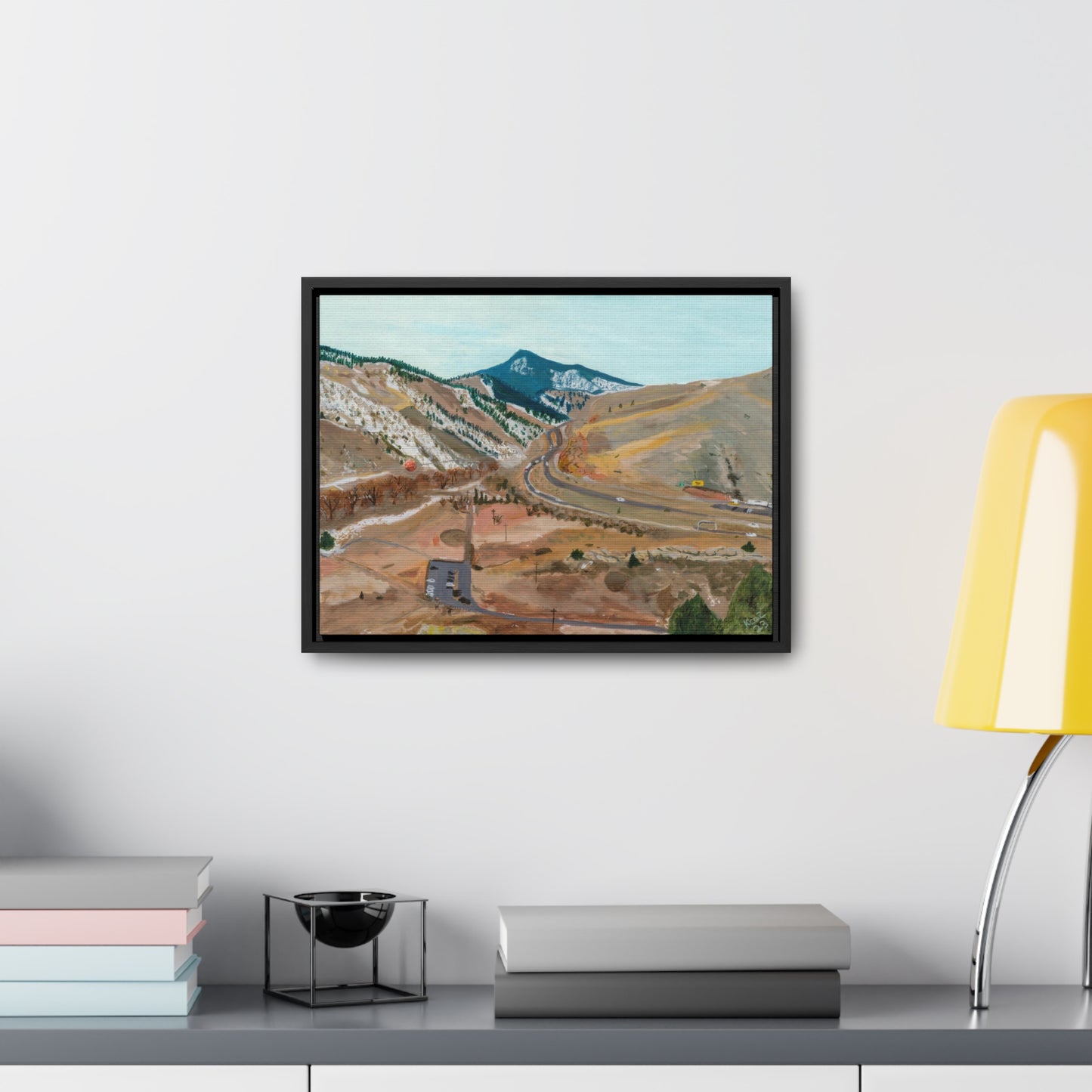 Framed canvas