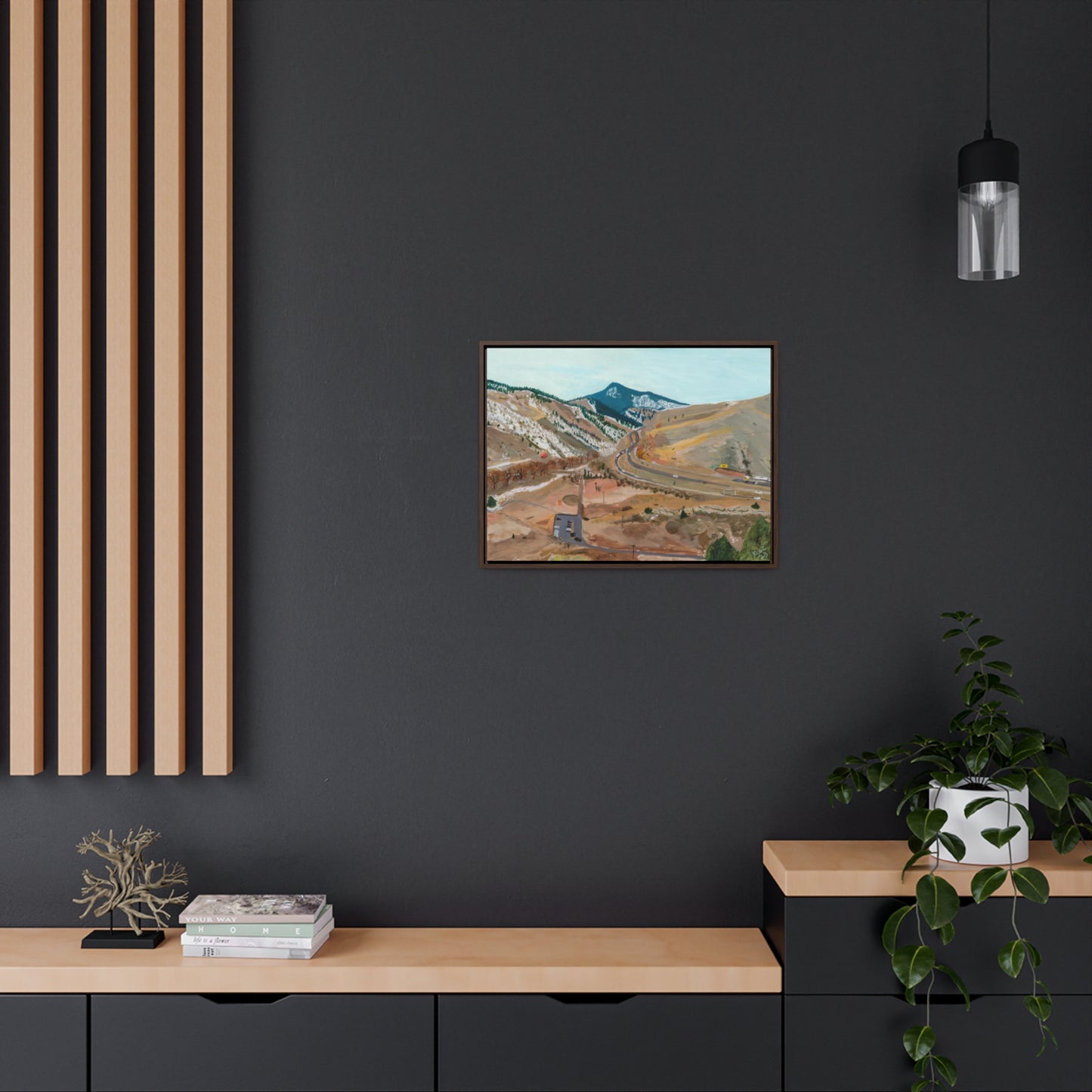 Framed canvas