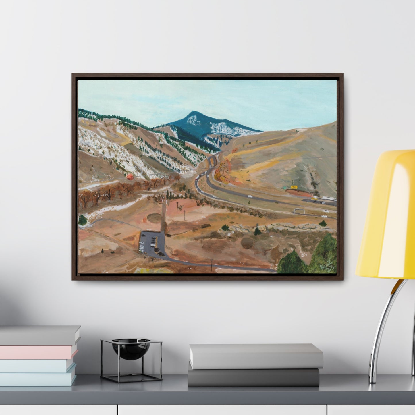 Framed canvas