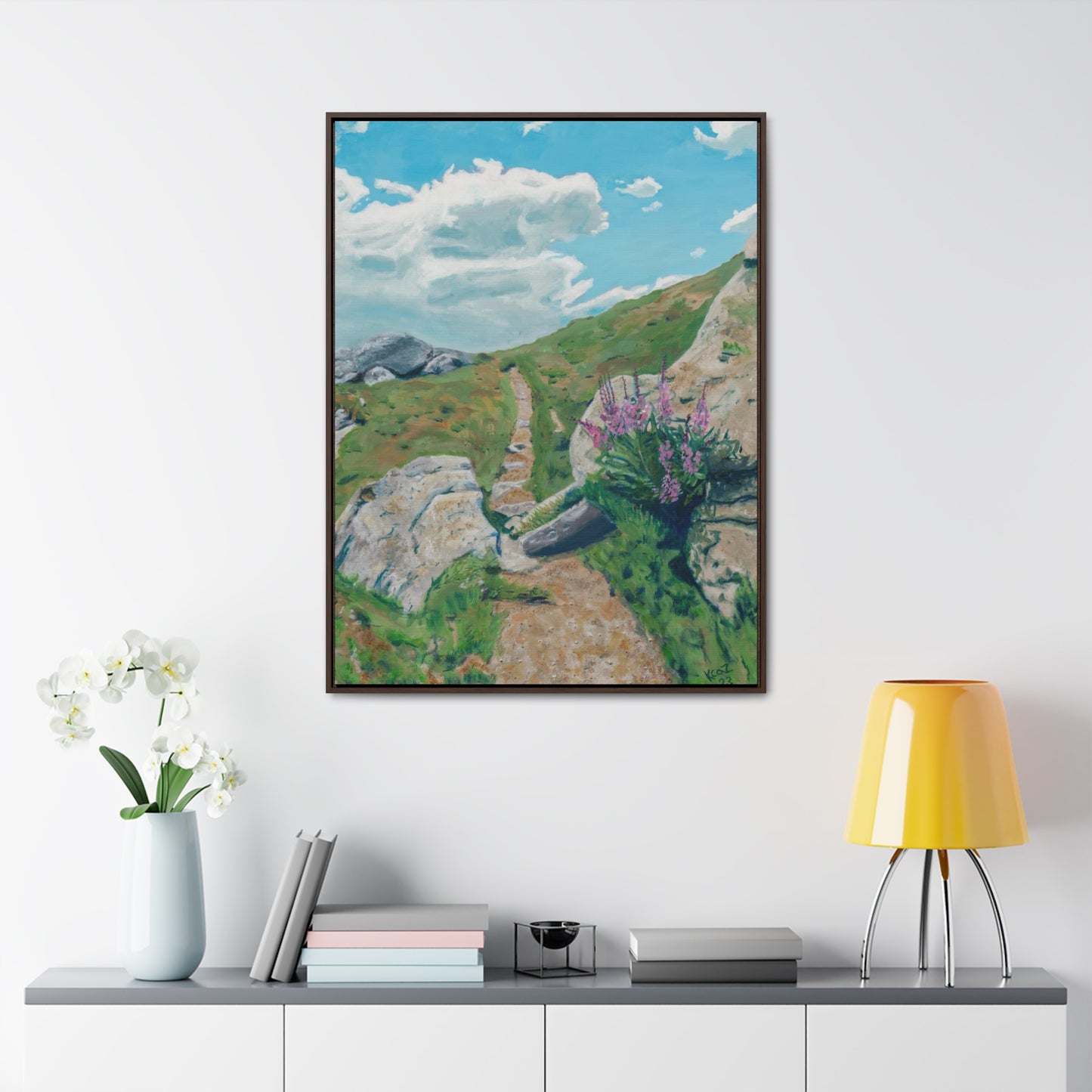 Framed canvas