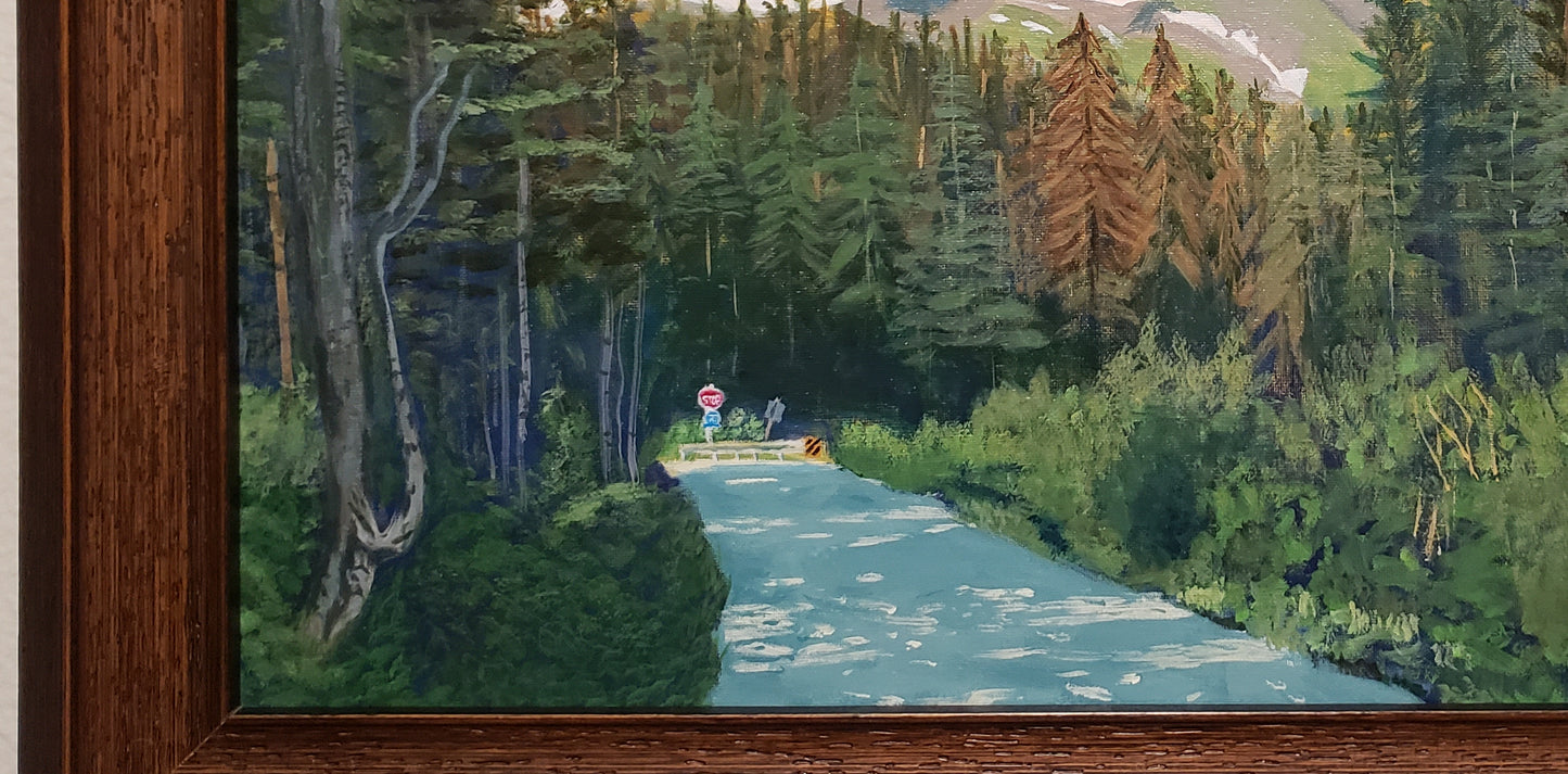 Outside Whittier Alaska 16x20