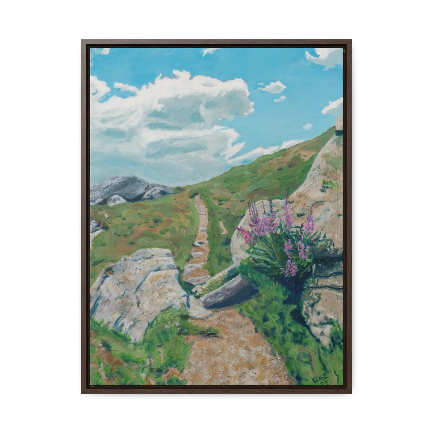 Framed canvas