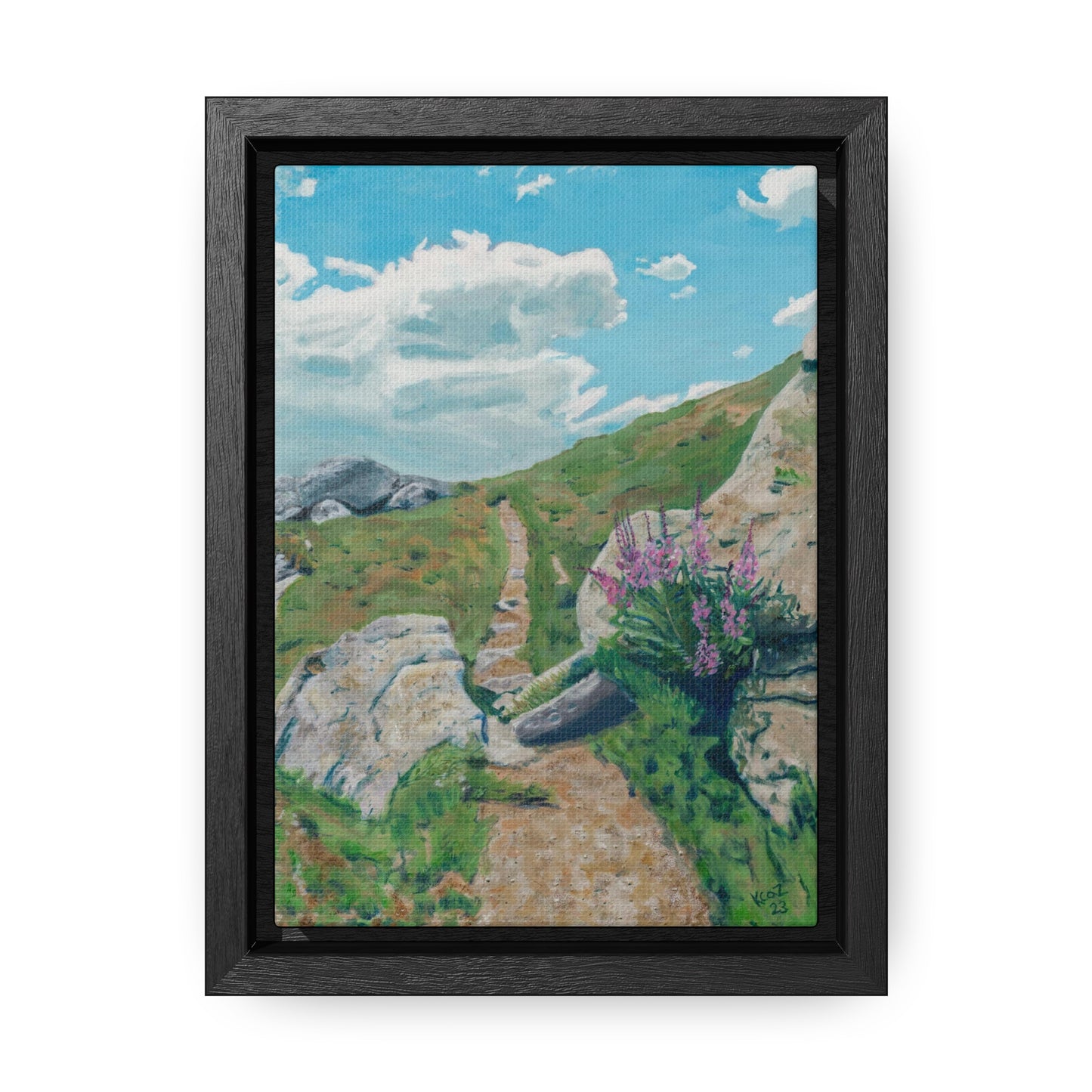Framed canvas