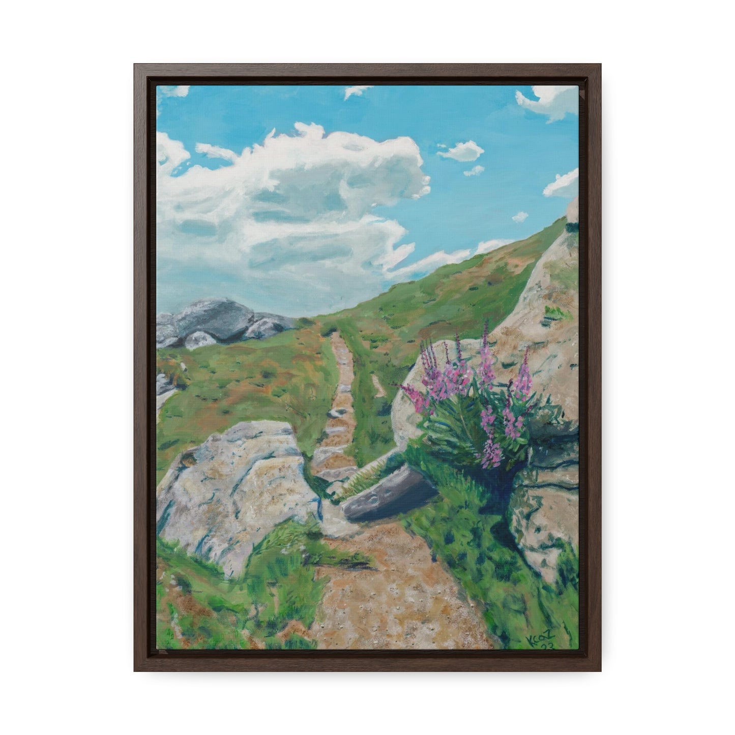 Framed canvas