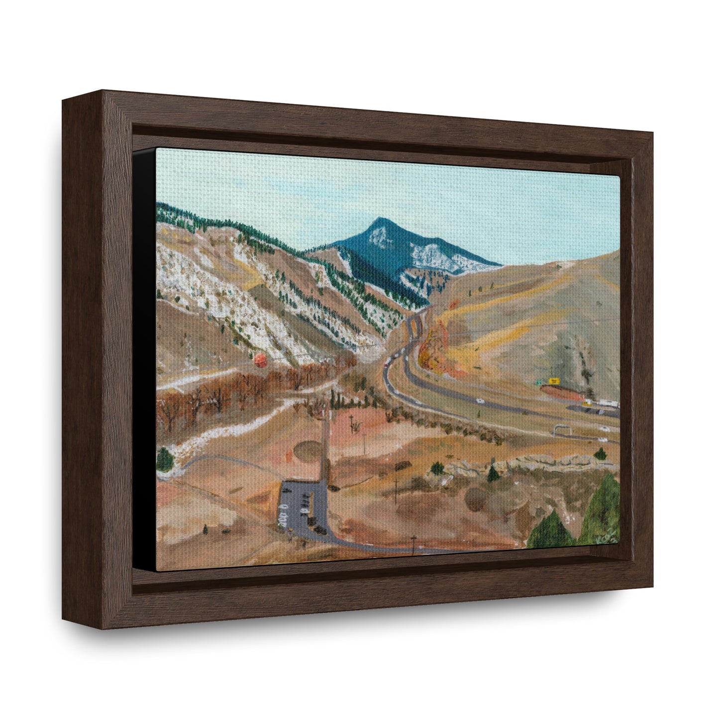 Framed canvas