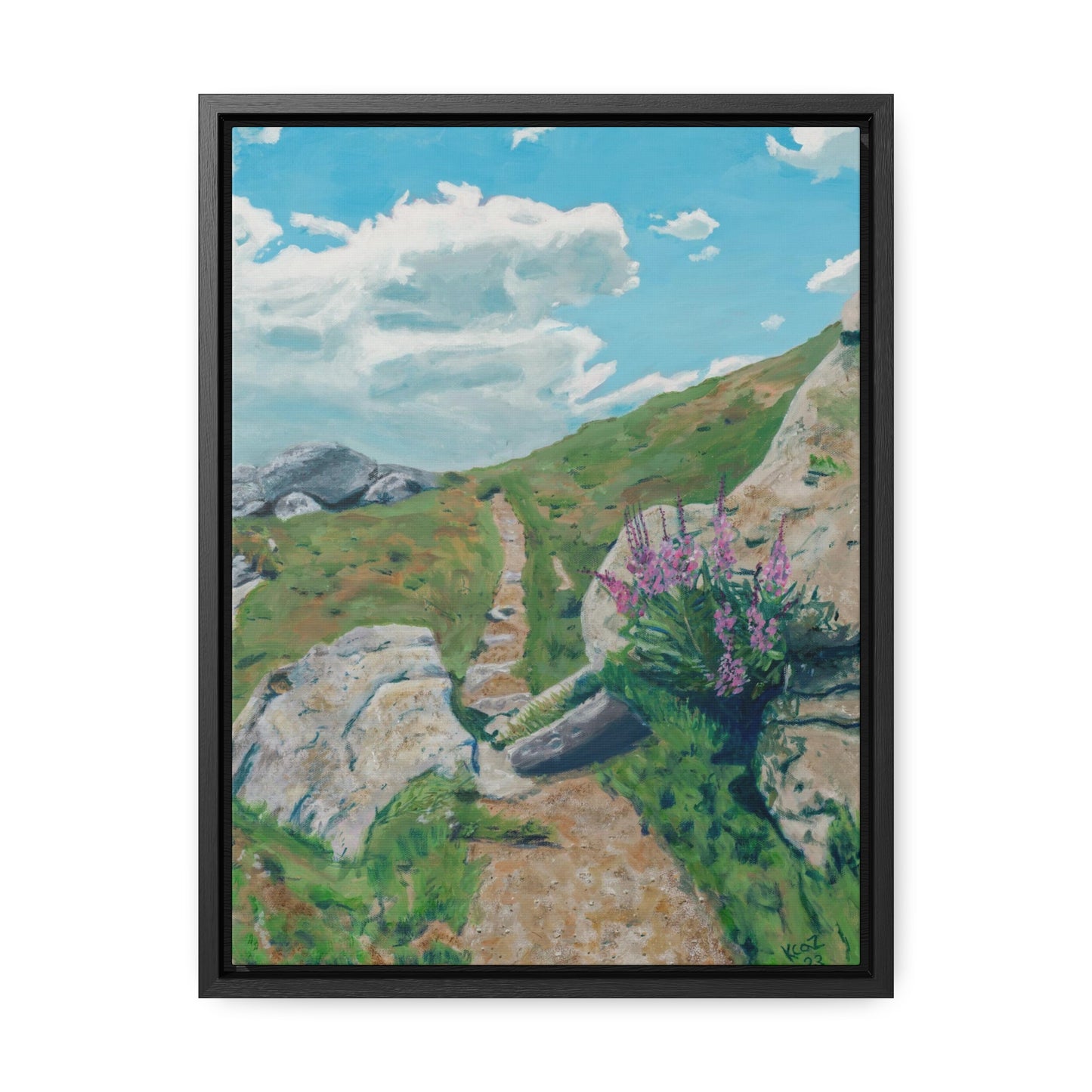 Framed canvas