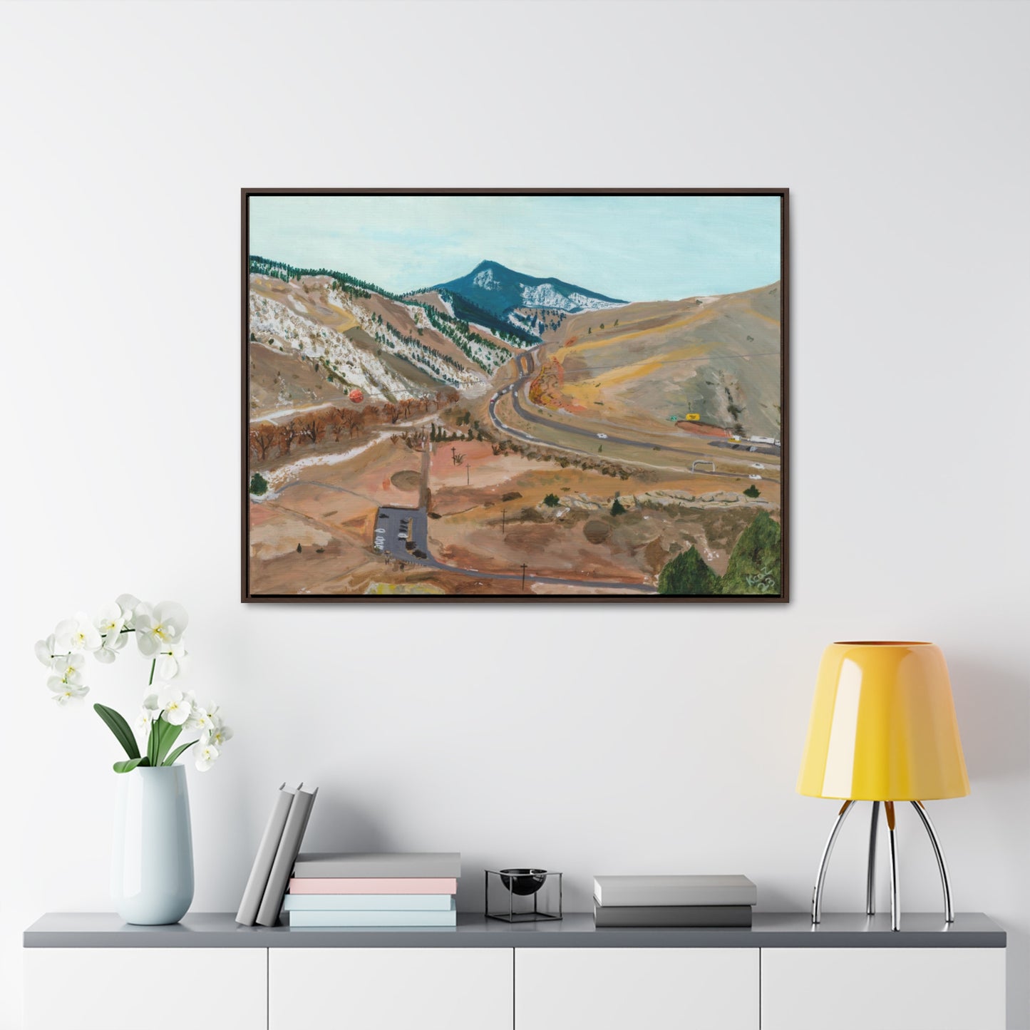 Framed canvas