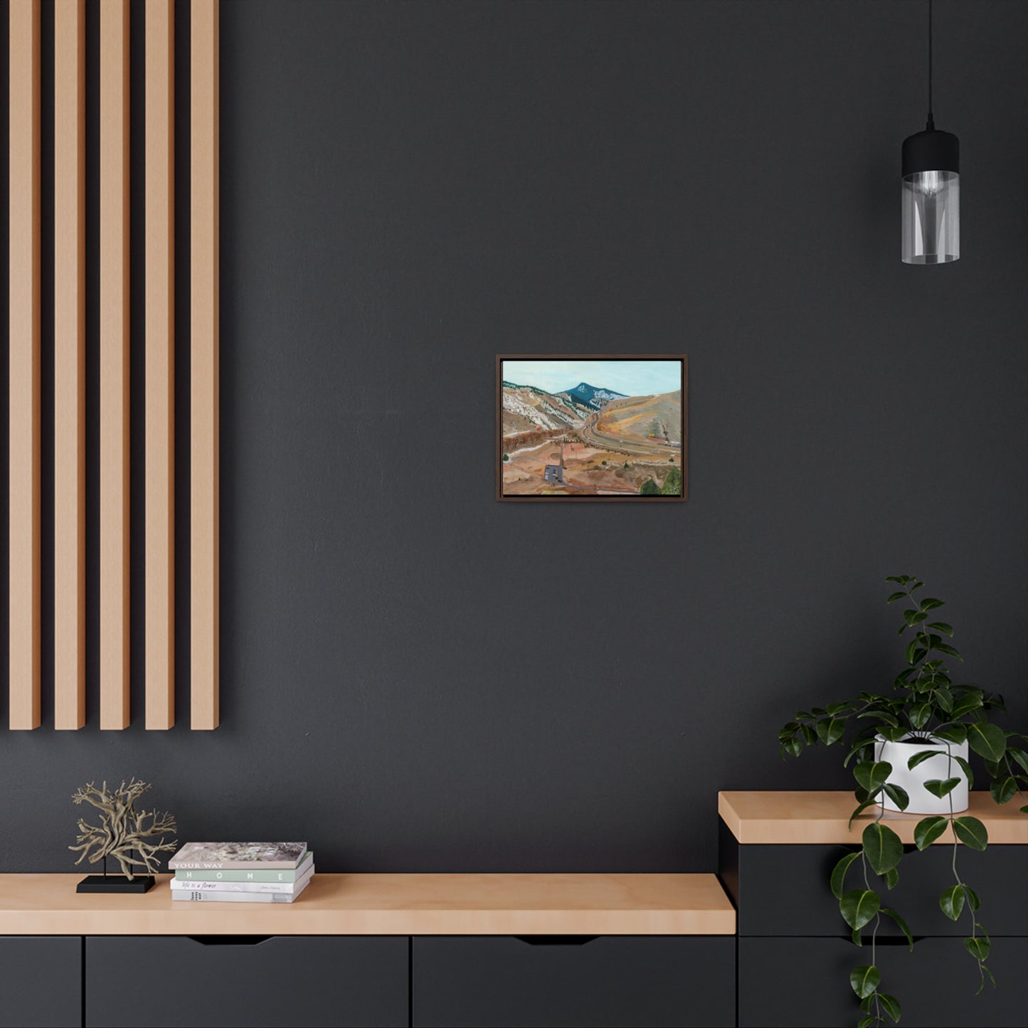 Framed canvas