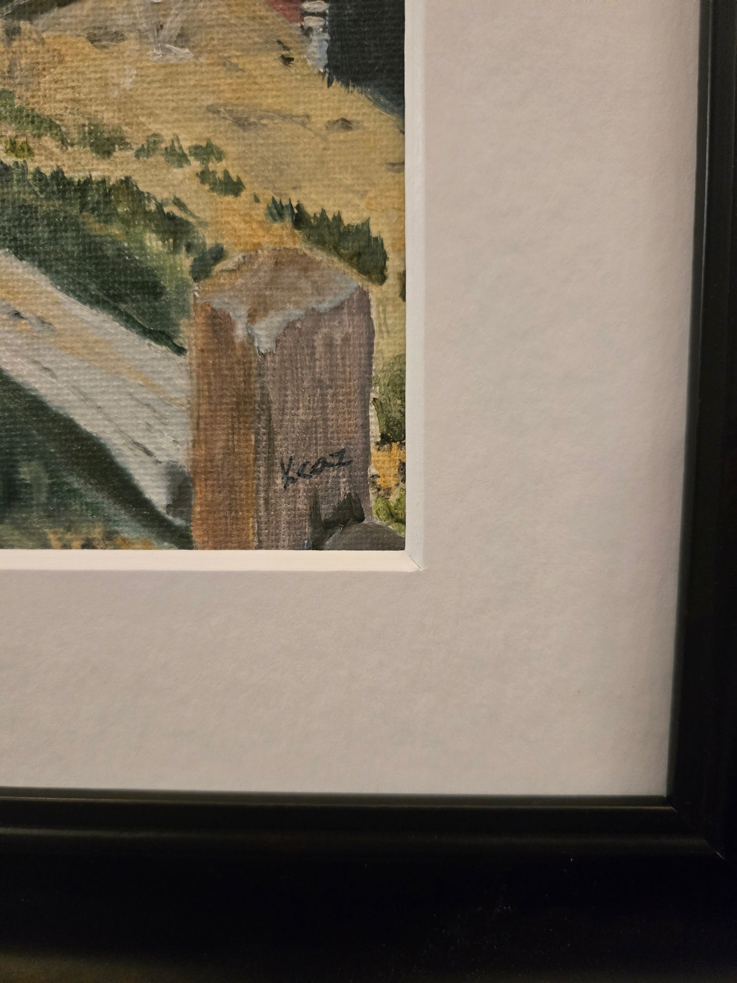 "The Vindicator" old mining building in Victor Colorado.