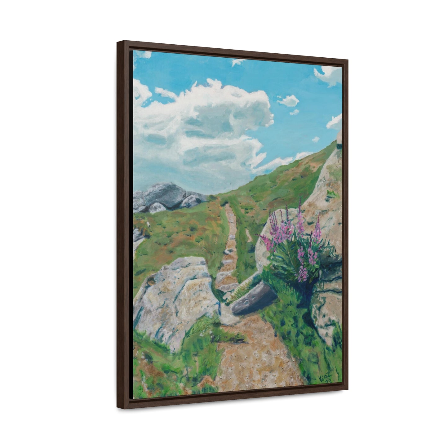 Framed canvas