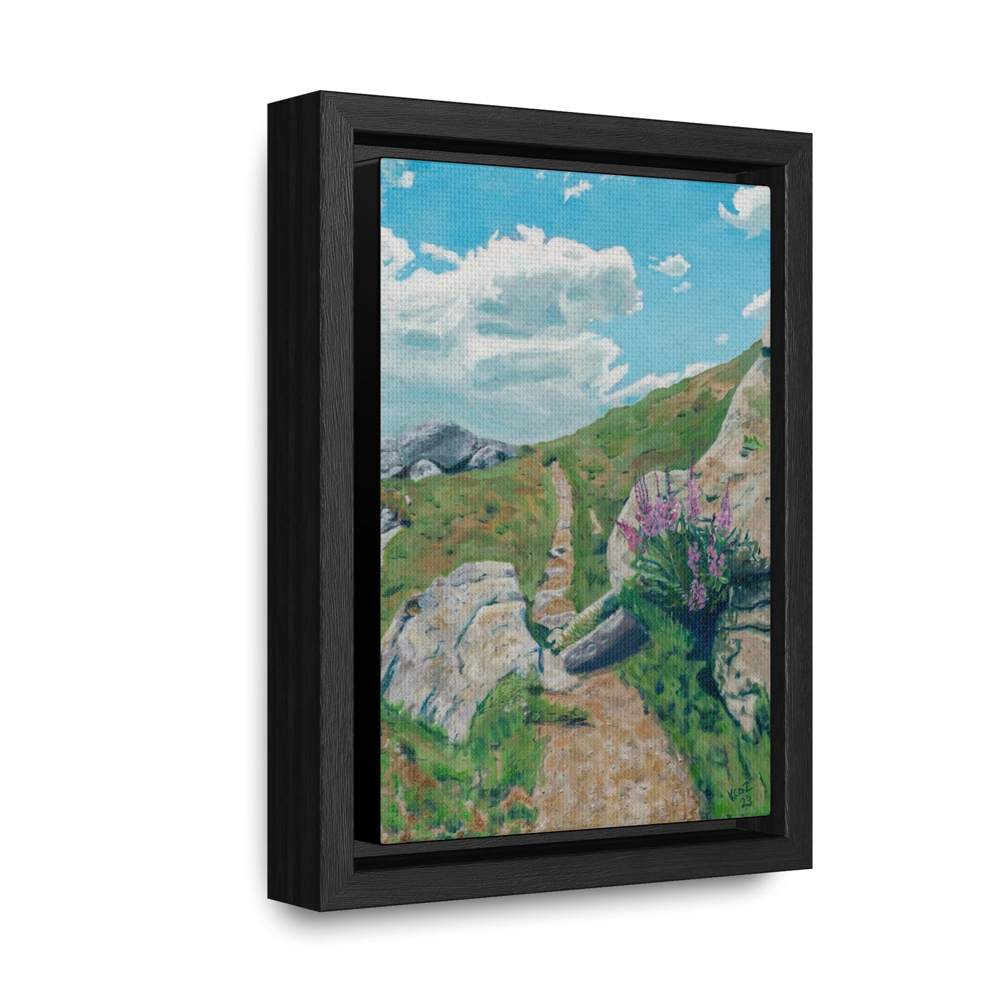 Framed canvas
