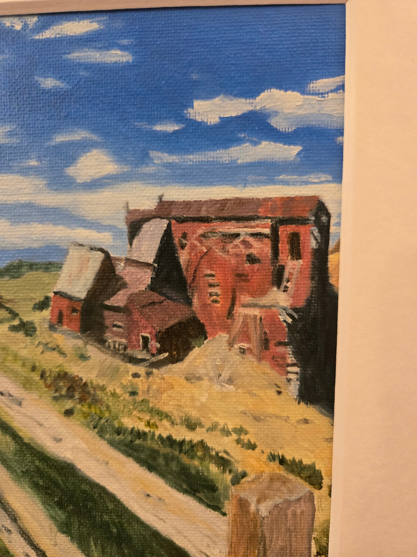 "The Vindicator" old mining building in Victor Colorado.